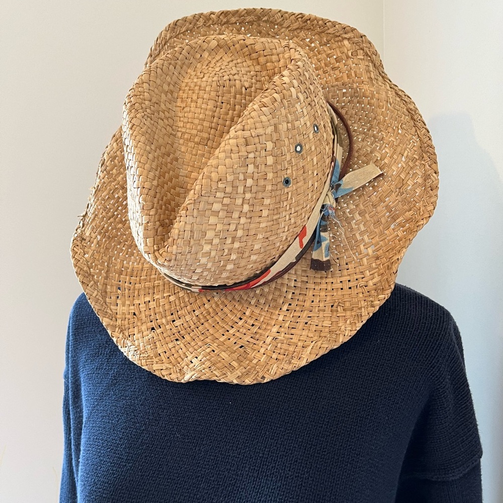Straw floppy hat - SPF Physician’s formula